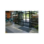 Tapis proprete cahors - florac velours brun marron 40 x 60 cms