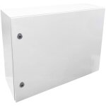 Ide - armoire lectrique en mtal tanche ip66 - 600x800x300 - plaque fournie - argenta