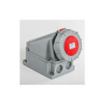 Ide - prise 63a avec fil pilote 3p + n + t t�trapolaire 63a - �tanche ip67