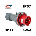 Ide - prise mle hypra 3p + t 125a tanche ip67