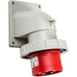 Ide - prise m�le 3p + n + t 32a �tanche ip44 ou ip67 � encastrer sur coffret - �tanche ip67 ou ip44 - ...