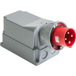 Ide - socle de prise mle 3p + t 125a tanche ip67