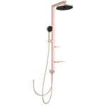Ideal standard alu + - set de douche sans mitigeur, diamtre 26 cm, 2 jets, ros bd585ro