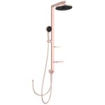 Ideal standard alu + - set de douche sans mitigeur, diamètre 26 cm, 2 jets, rosé bd585ro Ideal standard alu + - set de douche sans mitigeur, diamètre 26 cm, 2 jets, rosé bd585ro