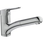 Ideal standard - ceraflex - mitigeur d'évier avec douchette extractible, bluestart, chrome bc143aa Ideal standard - ceraflex - mitigeur d'évier avec douchette extractible, bluestart, chrome bc143aa