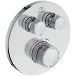 Ideal standard - ceratherm navigo - mitigeur de douche thermostatique encastr� pour 2 sorties, chrome ...