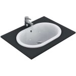 Ideal standard - connect - lavabo encastr� 620x175x410 mm, avec d�versoir, blanc e504901