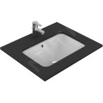 Ideal standard - connect - vasque sous plan, 580x410 mm, avec trop - plein, ideal plus, blanc e5061ma ...