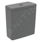 Ideal standard - i. life b - rservoir de chasse d'eau, remplissage par le bas, gris brillant t472358 ...