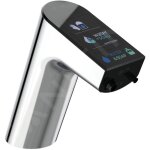 Ideal standard - intellimix - mitigeur de lavabo de capteur avec dosage de savon intgr, chrome a7488aa ...