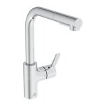 Ideal standard - robinet de cuisine gusto douchette extractible chrome