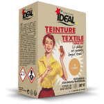 Teinture textile machine camel 350gr + fixateur + sel Teinture textile machine camel 350gr + fixateur + sel