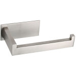 Porte papier rouleau serviette toilette wc auto - adhesif mural de salle de bains 304 acier inoxydable ...