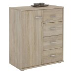 Idimex - buffet salle � manger oscar l 60 cm en bois - coloris sonoma