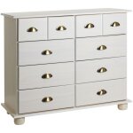 Idimex - commode chambre colmar l 92 cm en bois - blanc Idimex - commode chambre colmar l 92 cm en bois - blanc