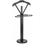 Idimex - valet matteo en m�tal et en bois laqu� noir