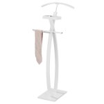 Valet robin, en bois laqu blanc