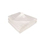 Bche de rechange 130 gr / m pour serre tunnel 6m blanche 2 sections roma