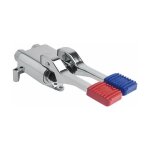 M�langeur � p�dale au sol en laiton chrom� idral