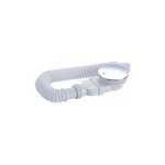 Ikodm - bonde de douche 90mm, extra plat, trou d'�vacuation receveur de douche, siphon avec syst�me anti ...