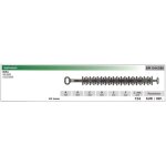 Kit de lames suprieures / infrieures taille - haie ikra ihs 600 044386
