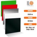 Ilo technology - radiateur lectrique plat panneau rayonnant en verre 60x60 cm - 400w couleur - noir, ...
