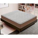 Matelas 80x200 avec 1600 ressorts ensach�s et mousse � m�moire � 9 zones diff�renci�es - 25cm de hauteur ...