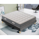 Ilovesleep - matelas mousse - accueil m�moire de forme - haut 21 cm - mod delphine - haute densit� ? ...