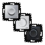 Potentiom�tre 40 - 600w - pj blanc - ledme - pj - 36 - w