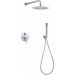 Imex - ensemble de douche encastré avec mitigeur unique modèle monza pomme de douche standard couleur ... Imex - ensemble de douche encastré avec mitigeur unique modèle monza pomme de douche standard couleur ...