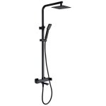 Imex products - ensemble baignoire et colonne de douche avec robinet - barre de douche avec robinets ...
