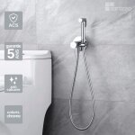 Imex products - kit douchette anti - calcaire hyginique encastre wc ou bidet salle de bain chrome imex ...