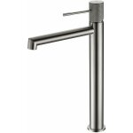 Imex - mitigeur lavabo bec haut niquel bross line