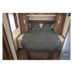 Imline - lit tout fait ellipse 140 x 190 pan coup� � gauche pour caravane et camping - car