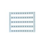 Imo - lot de 50 tiquettes de marquage blanche 5x5mm, impression ' + '