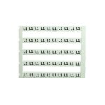 Imo - lot de 50 tiquettes de marquage blanche 5x5mm, impression 'l1'