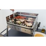 Barbecue en acier inoxydable imor® , pour charbon de bois avila Barbecue en acier inoxydable imor® , pour charbon de bois avila