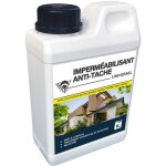Impermabilisant et anti - tache universel pour matriaux de construction 1l - produit 2 en 1 - prt ...