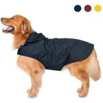 Imperm�able � capuche extra large pour chien avec bandes r�fl�chissantes veste de pluie pour chien 100 ...