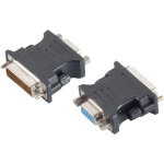 S - impuls dvi - d (24 + 1) adaptateur prise vga pvc noir