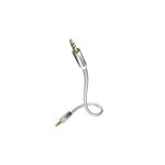 In - akustik premium ii - c�ble audio (jack 3, 5 mm vers jack 3, 5 mm, 1, 5 m), couleur blanc