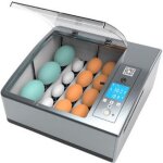 Incubateur � oeufs couveuses automatique 16 ?ufs, num�rique avec tournage automatique intelligent mini ...
