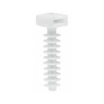 Taquet collier blanc - boite de 100 8