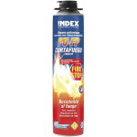 Index - mousse de polyur�thane r�sistante au feu - application avec pistolet 750 ml - boite de 12