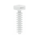 Taquet collier blanc - boite de 100 6