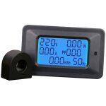 Indicateur de consommation lectrique compteur lectrique domestique multifonctionnel, compteur watt ...