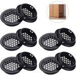 Ineasicer - 10 pcs grille aération ronde, grille d'aération trou inox acier inoxydable ronde grille aération ... Ineasicer - 10 pcs grille aération ronde, grille d'aération trou inox acier inoxydable ronde grille aération ...