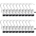 Ineasicer cintre pince crochets 20 pi�ces portable blanchisserie crochet starter clips crochet acier ...