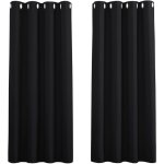 Ineasicer - rideaux occultant pour chambre - double rideau isolation thermiques de fen�tre maison / tissu ...