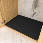 Ineasicer tapis sous évier, plateau étanche pour placard de cuisine, 86x56cm revêtement sous évier flexible ... Ineasicer tapis sous évier, plateau étanche pour placard de cuisine, 86x56cm revêtement sous évier flexible ...